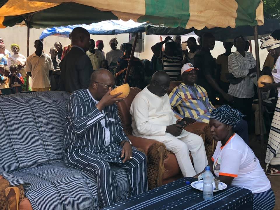 Route nationale 10 Le président du Faso à Tougan pour l’inauguration