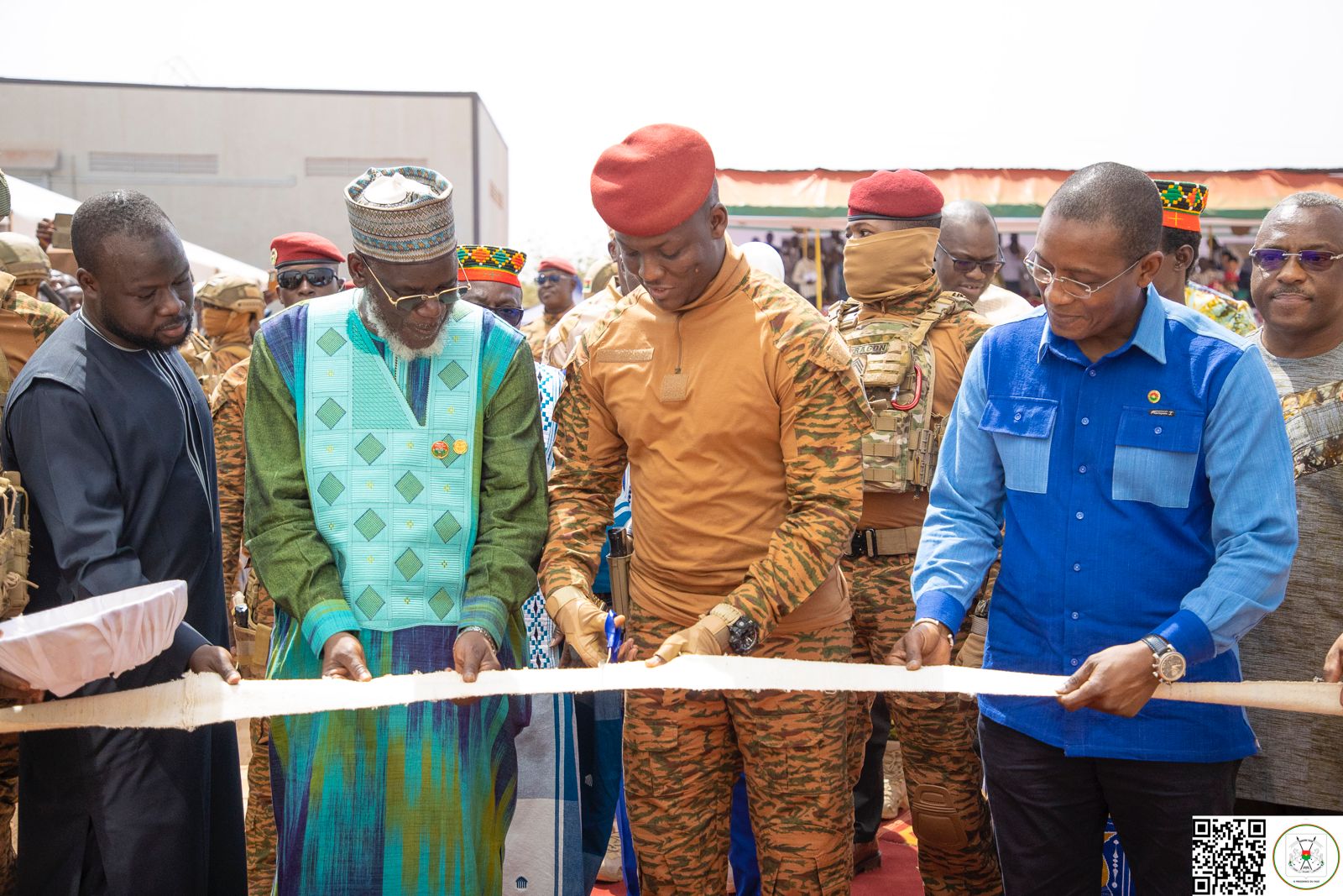 Industrialisation : le Président du Faso inaugure une minoterie à Saaba ...